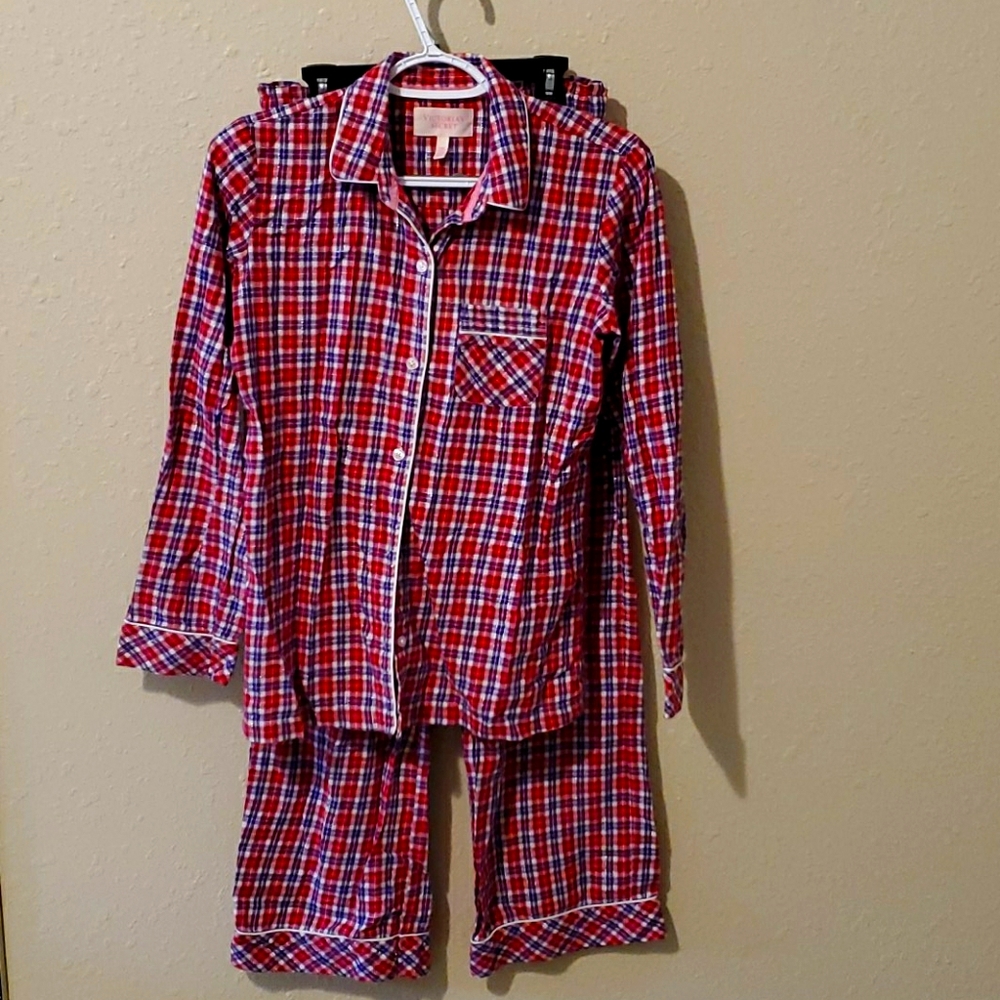 Victoria's Secret Flannel pajama set